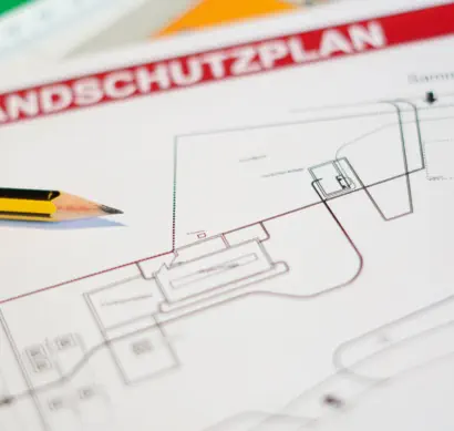 Brandschutzplan Brandschutzkonzept - Ingenieurbüro Alan © Foto Bettina - AdobeStock